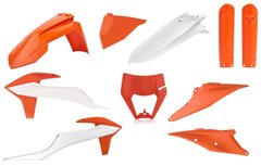 Пластик Polisport ENDURO kit - KTM (20-) Orange/White KTM