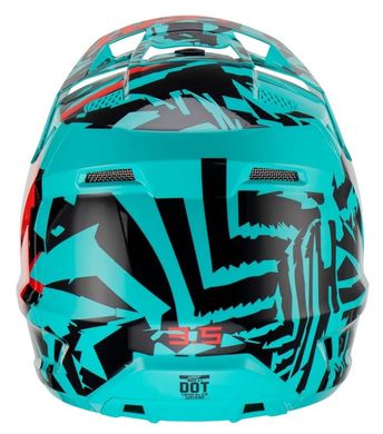 Мотошлем LEATT Moto 3.5 Jr Helmet Fuel YM