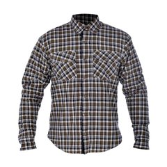 Мотокуртка Oxford Kickback Shirt Checker Kha / White XL