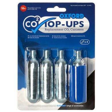 Oxford CO2 Top-ups (4 pack)