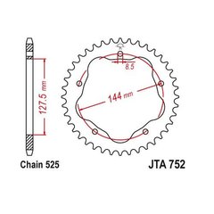 Зірка ведома JT JTA752.39