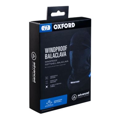 Подшлемник Oxford Advanced Windproof Balaclava Black