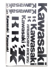 Наклейка лист Kawasaki под оригинал