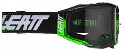 Маска кроссовая LEATT Goggle Velocity 6.5 - Light Grey Lime Colored Lens