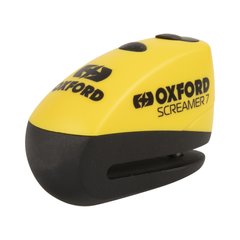 Замок на диск Oxford Screamer7 Yellow/Black
