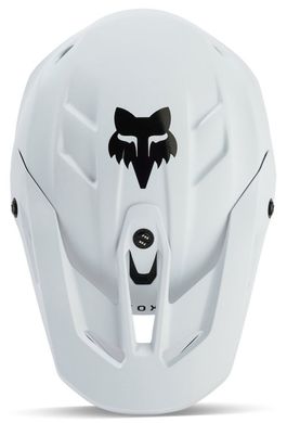 Мотошлем FOX V3 SOLID HELMET Matte White L