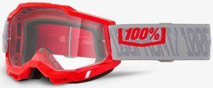 Маска кросова 100% ACCURI 2 Goggle [Gatorback], Clear Lens