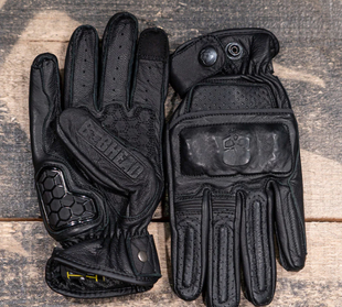 Моторукавиці BOBHEAD Reaper Leather Black L