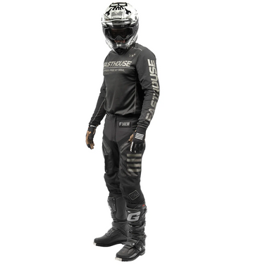 Мотоштани FASTHOUSE Off-Road Sand Cat , Black/Black - 32