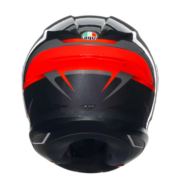 Мотошолом AGV K6 S (E2206) SLASHCUT black/grey/red L