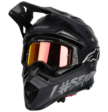 Маска кроссовая Alpinestars Vision 8 Black -Red