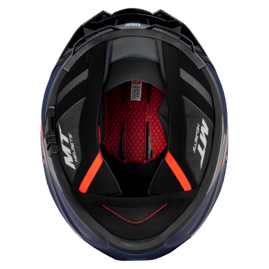 Мотошлем MT THUNDER 4 SV Ergo E17 Gloss Blue M