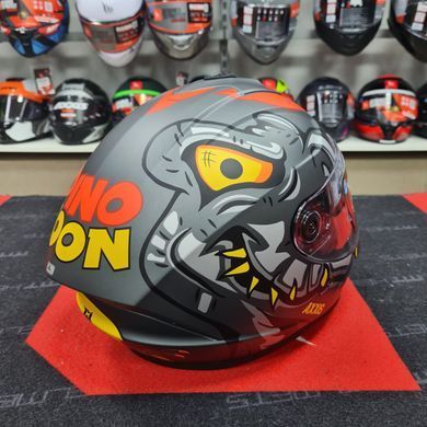 Мотошолом AXXIS DRAKEN S Dinotoon B5 Matt M