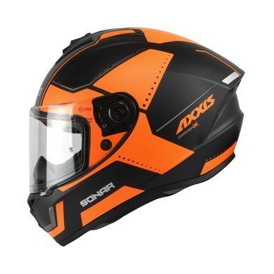 Мотошолом AXXIS DRAKEN S Sonar B3 Matt Orange M