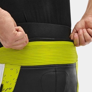 Мотоштаны Shima STR 2.0 Black/ White/ Yellow M