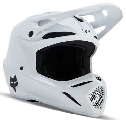 Мотошлем FOX V3 SOLID HELMET Matte White L