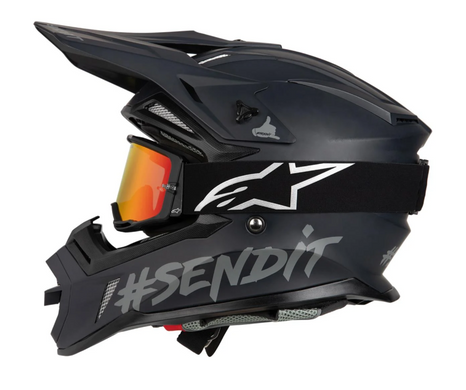 Маска кроссовая Alpinestars Vision 8 Black -Red
