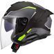 Мотошлем LS2 OF618 Verso 2 Air Black Hi-Vis Yellow L