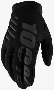 Зимові перчатки 100% BRISKER Glove Black, S (8)