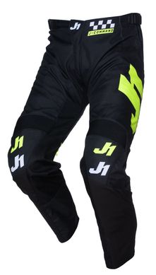 Мотоштани Just1 J-command Competition Black Yellow Fluo