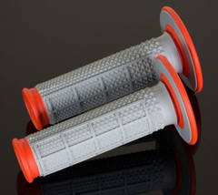 Грипсы Renthal MX Tapered Grips - Dual Compound Orange Soft