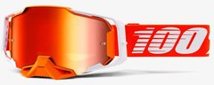 Маска кроссовая 100% ARMEGA Goggle Regal - Mirror Red Lens, Mirror Lens