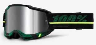 Маска кросова 100% ACCURI 2 Goggle Overlord - Flash Silver Lens, Mirror Lens