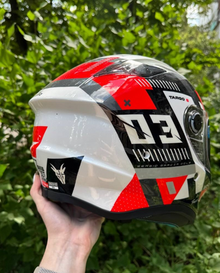 Мотошолом MT Targo S SERGIO GARCIA 2024 B5 GLOSS L