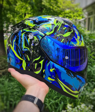 Мотошолом SHARK RIDILL 2 RAGING BEAST M