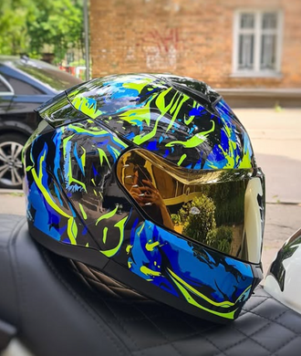 Мотошолом SHARK RIDILL 2 RAGING BEAST M