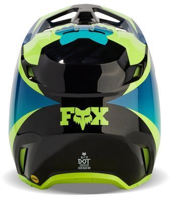 Мотошолом FOX V1 STREAK HELMET Black, L