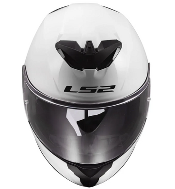 Мотошолом LS2 FF820 Rapid 3 Solid Gloss White M