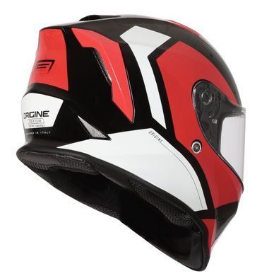 Мотошолом Origine Dinamo Bolt Red Black Gloss L