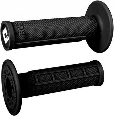 Грипсы ODI MX 1/2 Waffle Single-Ply, Black/White Icon