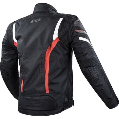 Мотокуртка LS2 Gate Man Jacket Black Red L