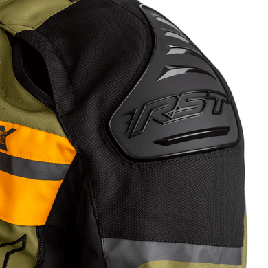 Мотокуртка RST Pro Series Adventure-X CE Mens Textile Jacket Green / Ochre XL