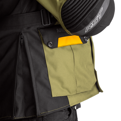 Мотокуртка RST Pro Series Adventure-X CE Mens Textile Jacket Green / Ochre XL