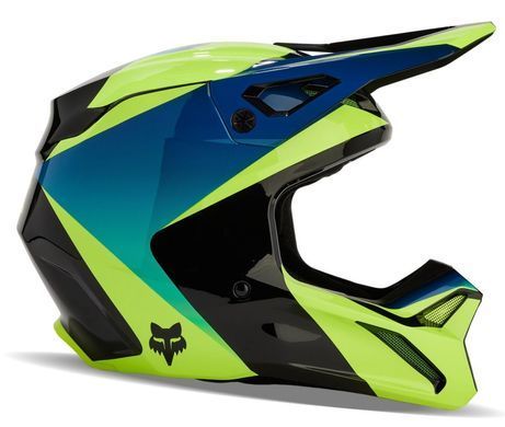 Мотошолом FOX V1 STREAK HELMET Black, L
