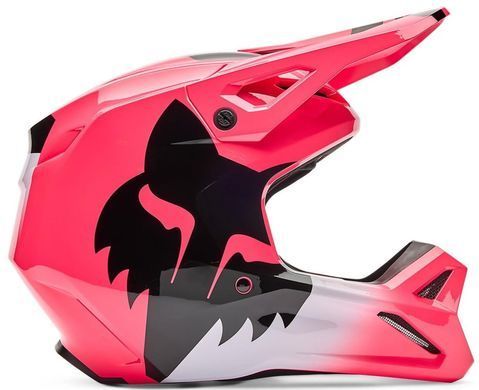 Мотошолом FOX YTH V1 Helmet SHIELD Pink YM
