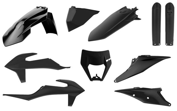 Пластик Polisport ENDURO kit - KTM (20-) Black KTM