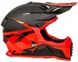 Мотошлем LS2 MX437 Fast EVO Roar Black Red XXL