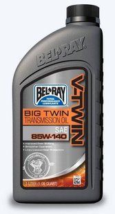 Масло трансмісійне Bel-Ray Big Twin Transmission Fluid 1л, 85w-140