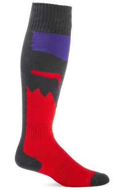 Мотошкарпетки FOX 180 FLORA SOCK Grey Large