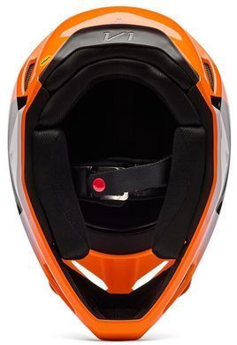 Мотошолом FOX YTH V1 Helmet SHIELD Flo Orange YS