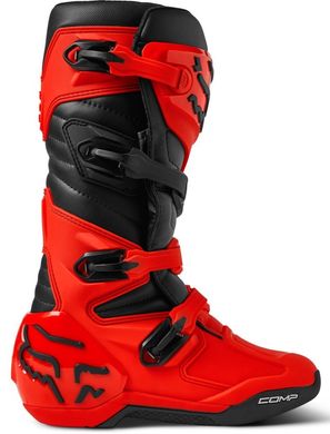Мотоботы FOX COMP BOOT Flo Red 10