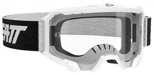 Маска кросова LEATT Goggle Velocity 4.5 - Clear White Clear Lens