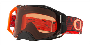 Маска кросова Oakley Airbrake MX Equalizer Red Orange w/Prizm MX Bronze