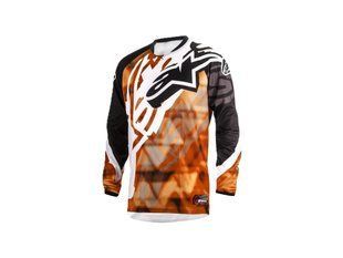 Джерсi Alpinestars RACER текстиль orange black S(30)