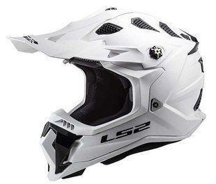 Мотошолом LS2 MX700 Subverter EVO Solid White XS