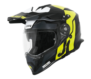 Мотошолом Just1 J34 Pro Tour Fluo Yellow/ Black S